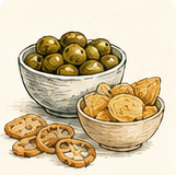 Apéritif et snacking salé