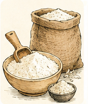 Farines et poudres culinaires