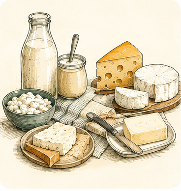 Frais et produits laitiers