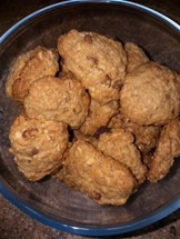 Biscuits croustillants au muesli