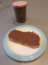 Choco à tartiner aux lentilles blanches