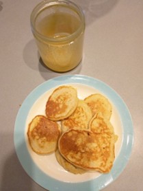 Pancakes aux lentilles blanches