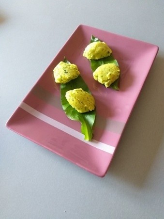 Polenta à l’ail des ours