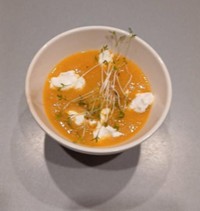 Potage aux carottes et cumin