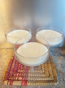 Pudding vanille maison