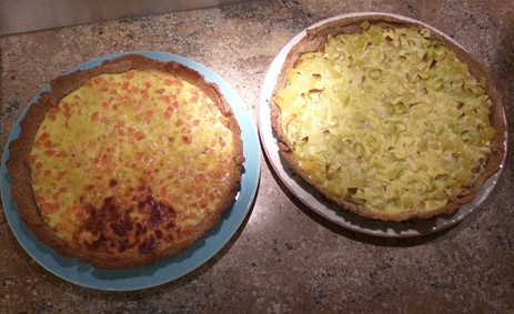 Quiche végétarienne à la maquée aux fines herbes